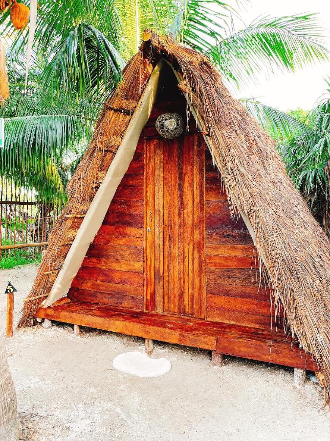 La Aldea Holbox Cabanas Y Camping Dış mekan fotoğraf