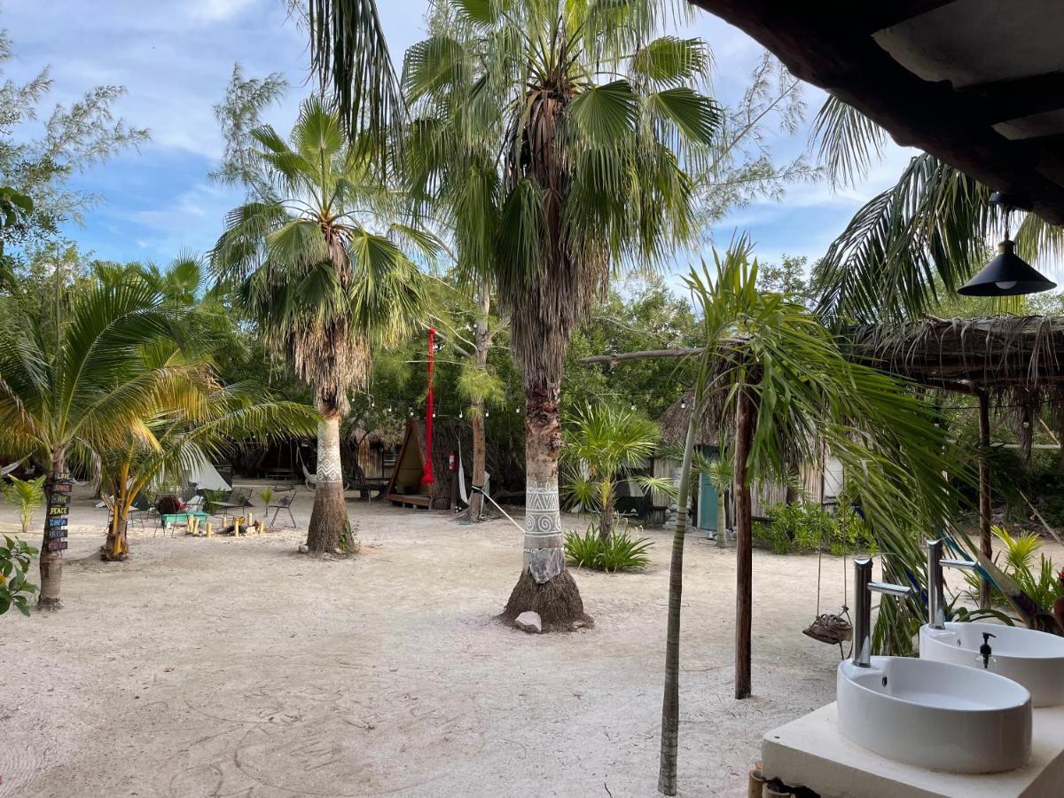 La Aldea Holbox Cabanas Y Camping Dış mekan fotoğraf