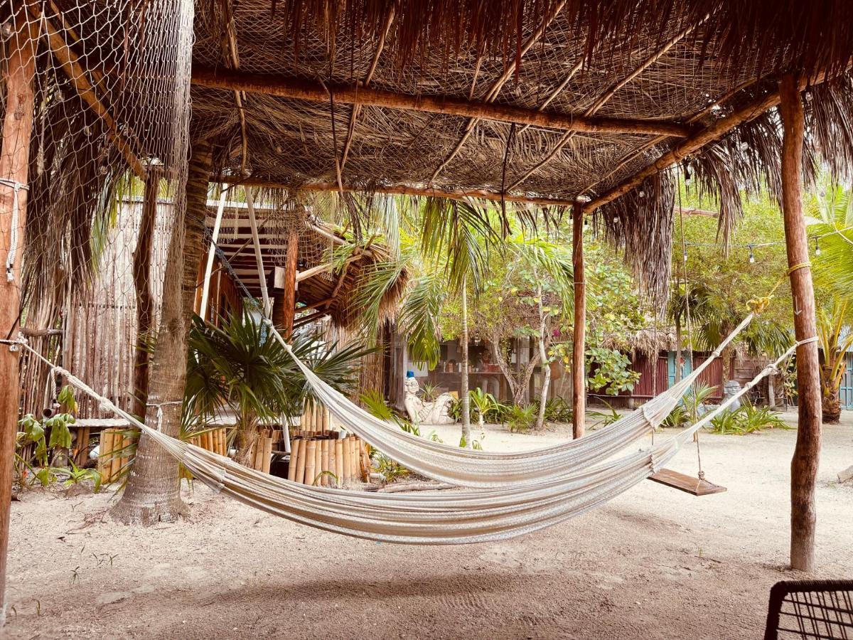 La Aldea Holbox Cabanas Y Camping Dış mekan fotoğraf