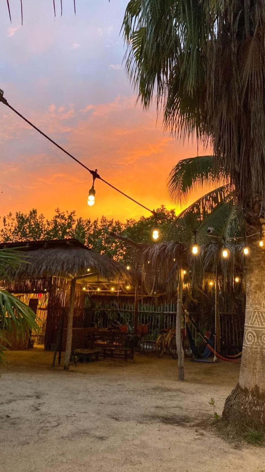 La Aldea Holbox Cabanas Y Camping Dış mekan fotoğraf