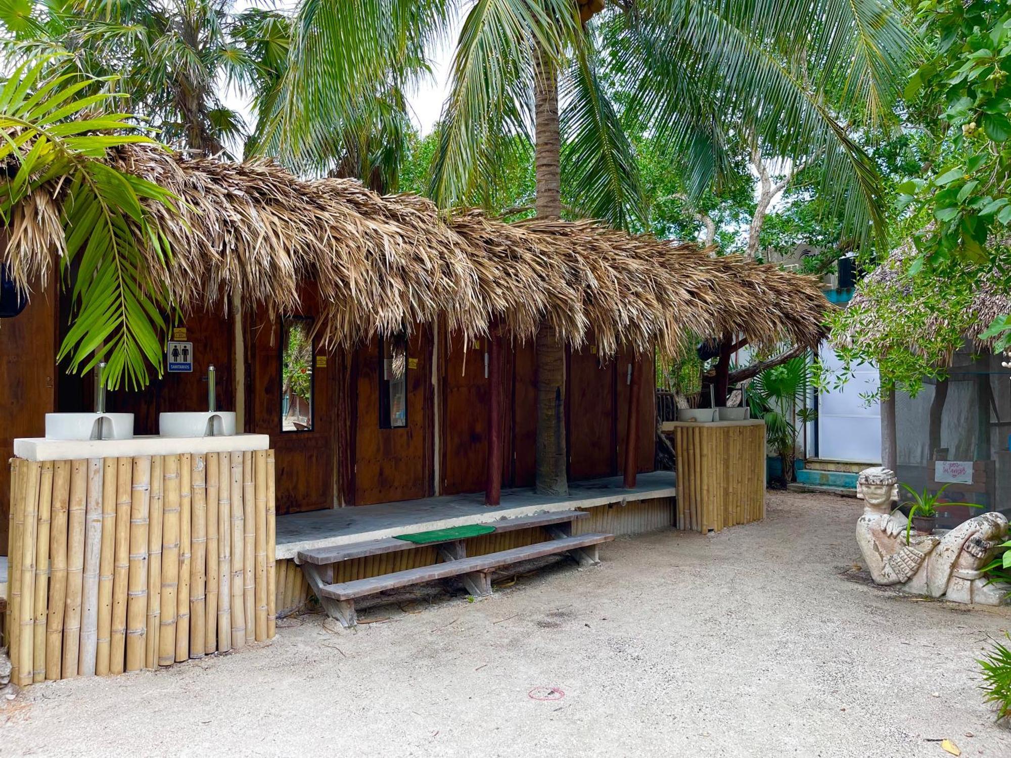La Aldea Holbox Cabanas Y Camping Dış mekan fotoğraf
