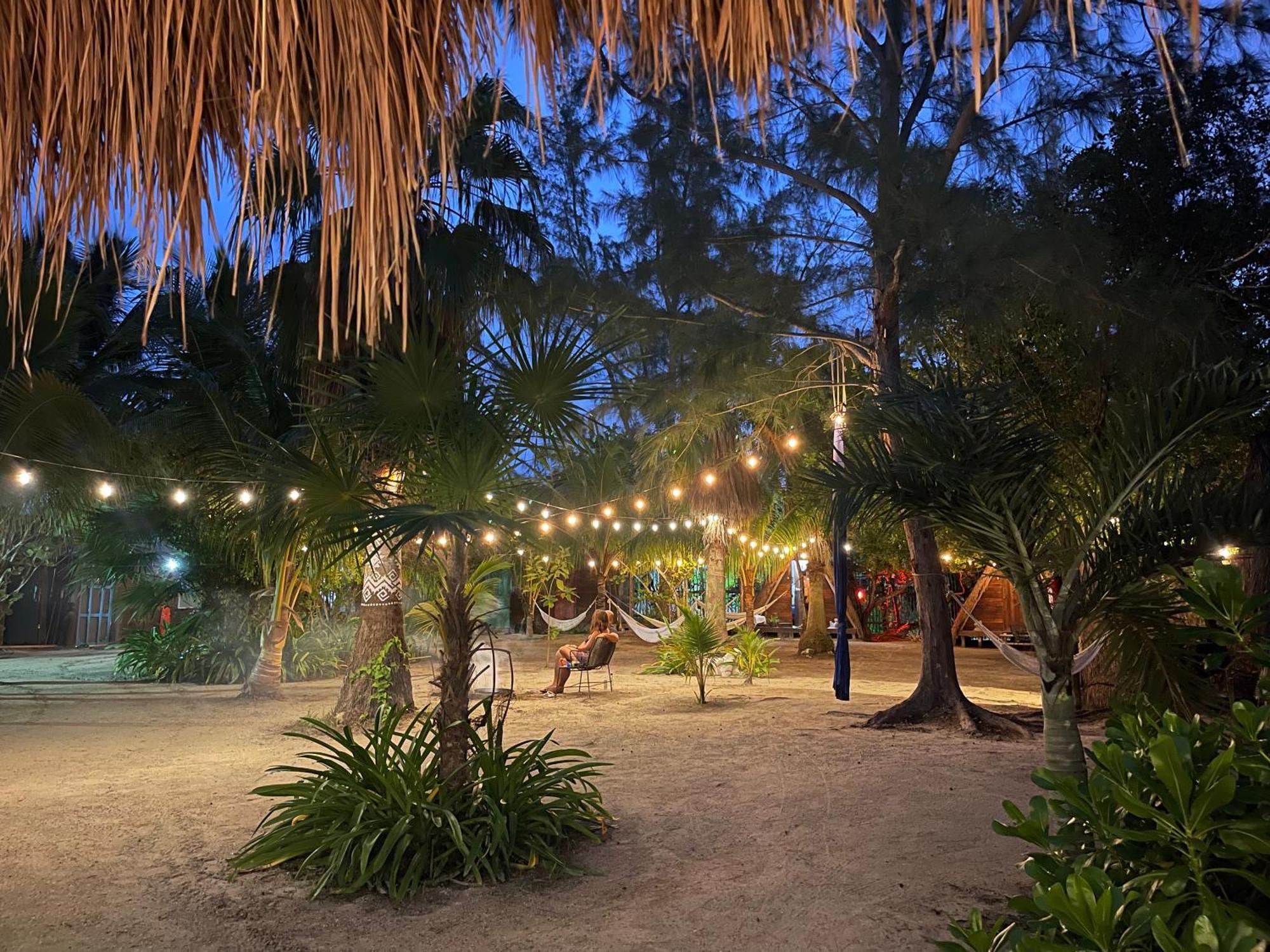 La Aldea Holbox Cabanas Y Camping Dış mekan fotoğraf