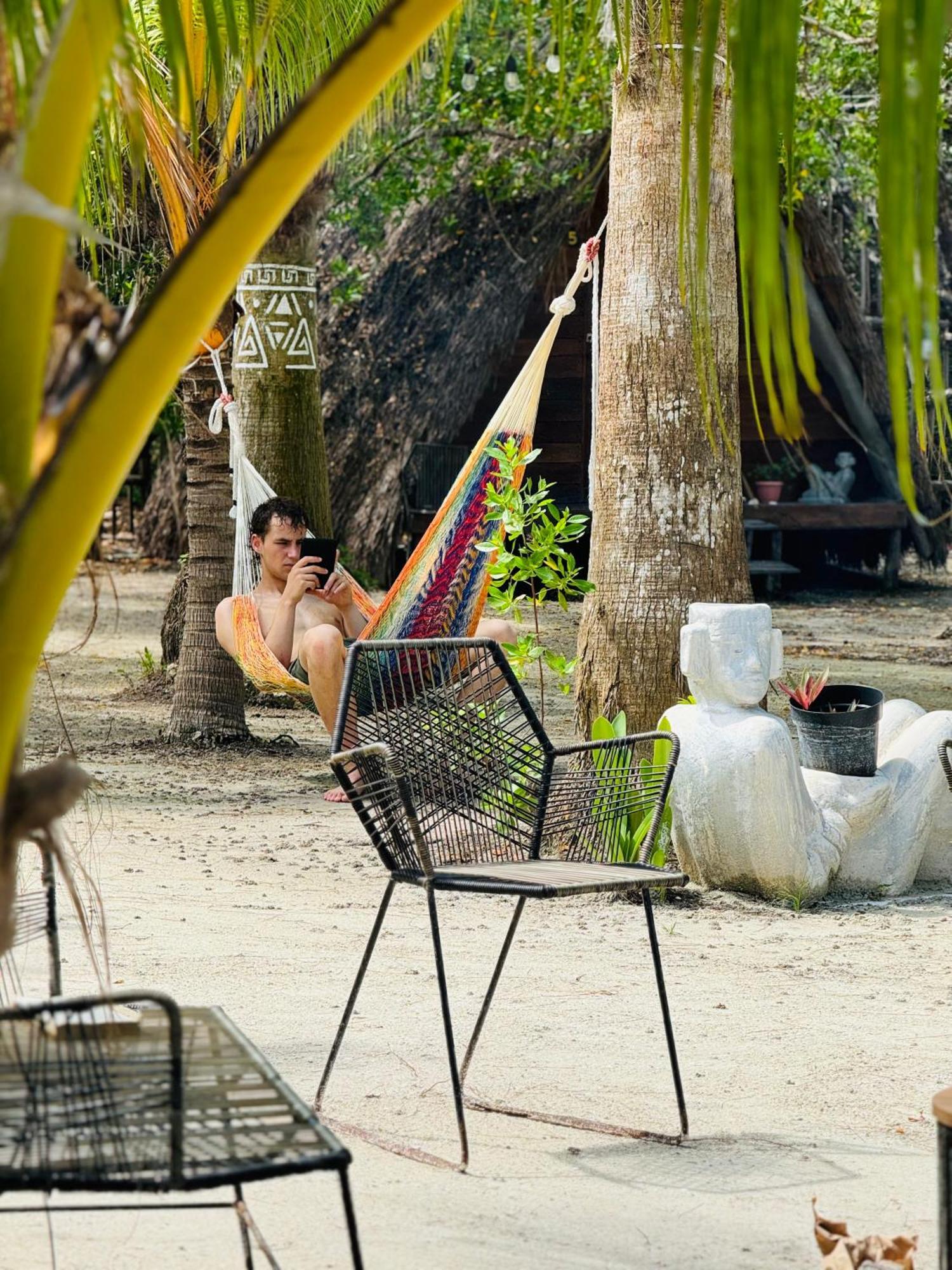 La Aldea Holbox Cabanas Y Camping Dış mekan fotoğraf